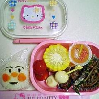 キャラ弁　アンパンマン弁当